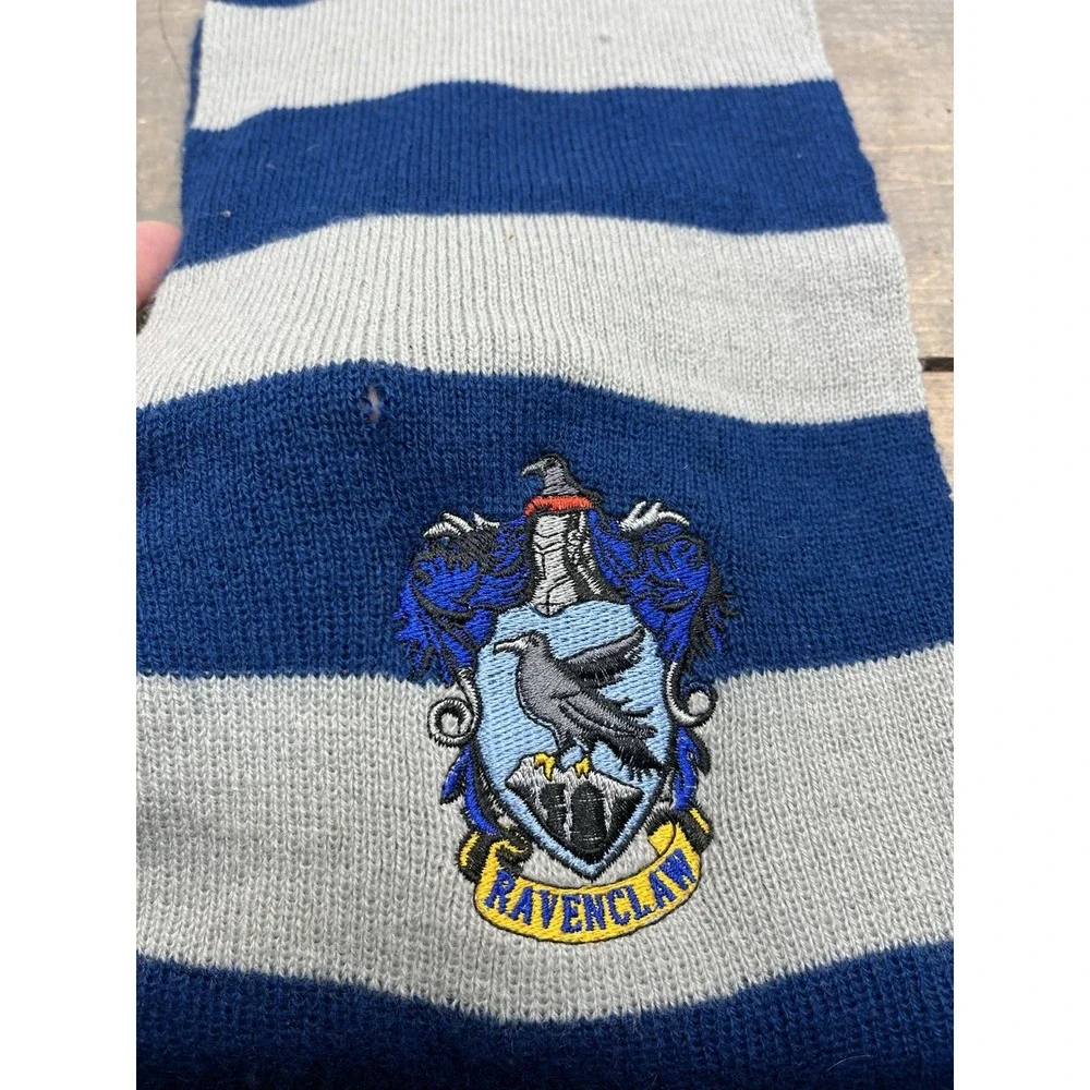 Wizarding World Of Harry Potter Ravenclaw House Knit Scarf‎ Cosplay Costume Blue